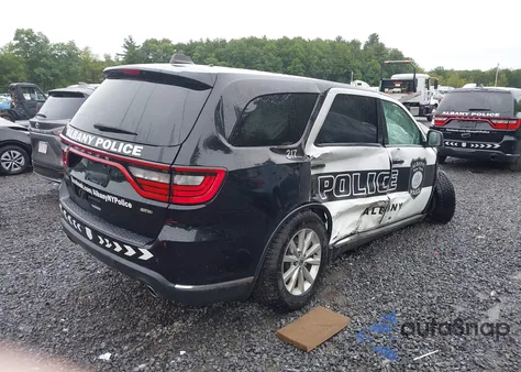 2019 Dodge Durango Pursuit Awd from USA, damaged, VIN 1C4SDJFT5KC781572